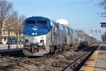 "California Zephyr" cruises west